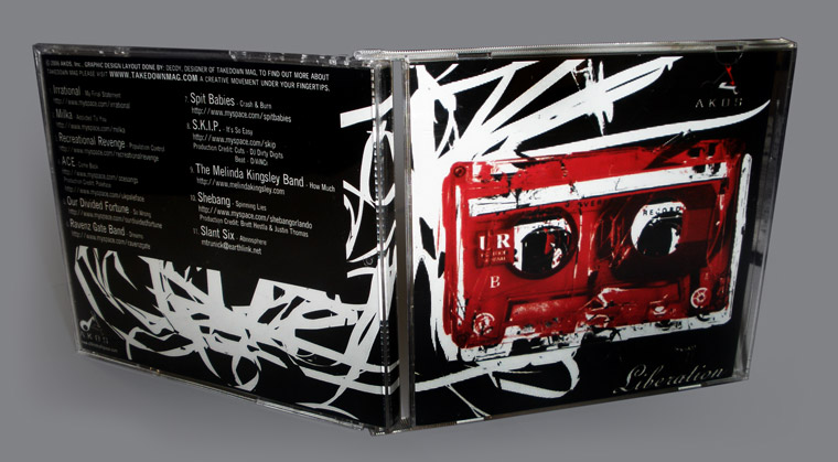 A.K.O.S CD Back